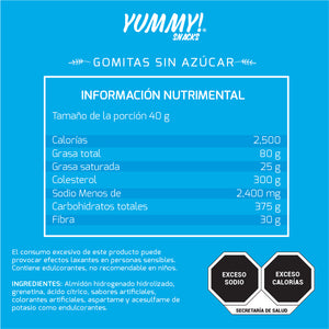 Yummeat, golosinas sin azúcar ni grasa para picar sin remordimientos